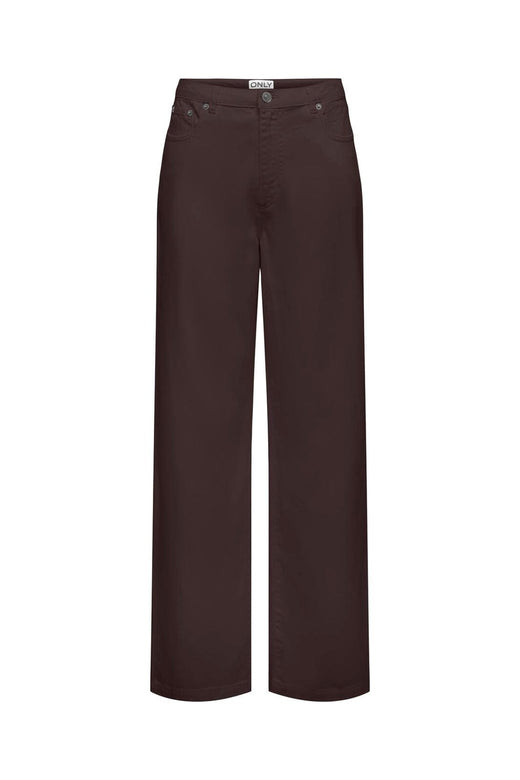 Only - Onljuicy-Soft Wide Pant - 5003385 Black Coffee