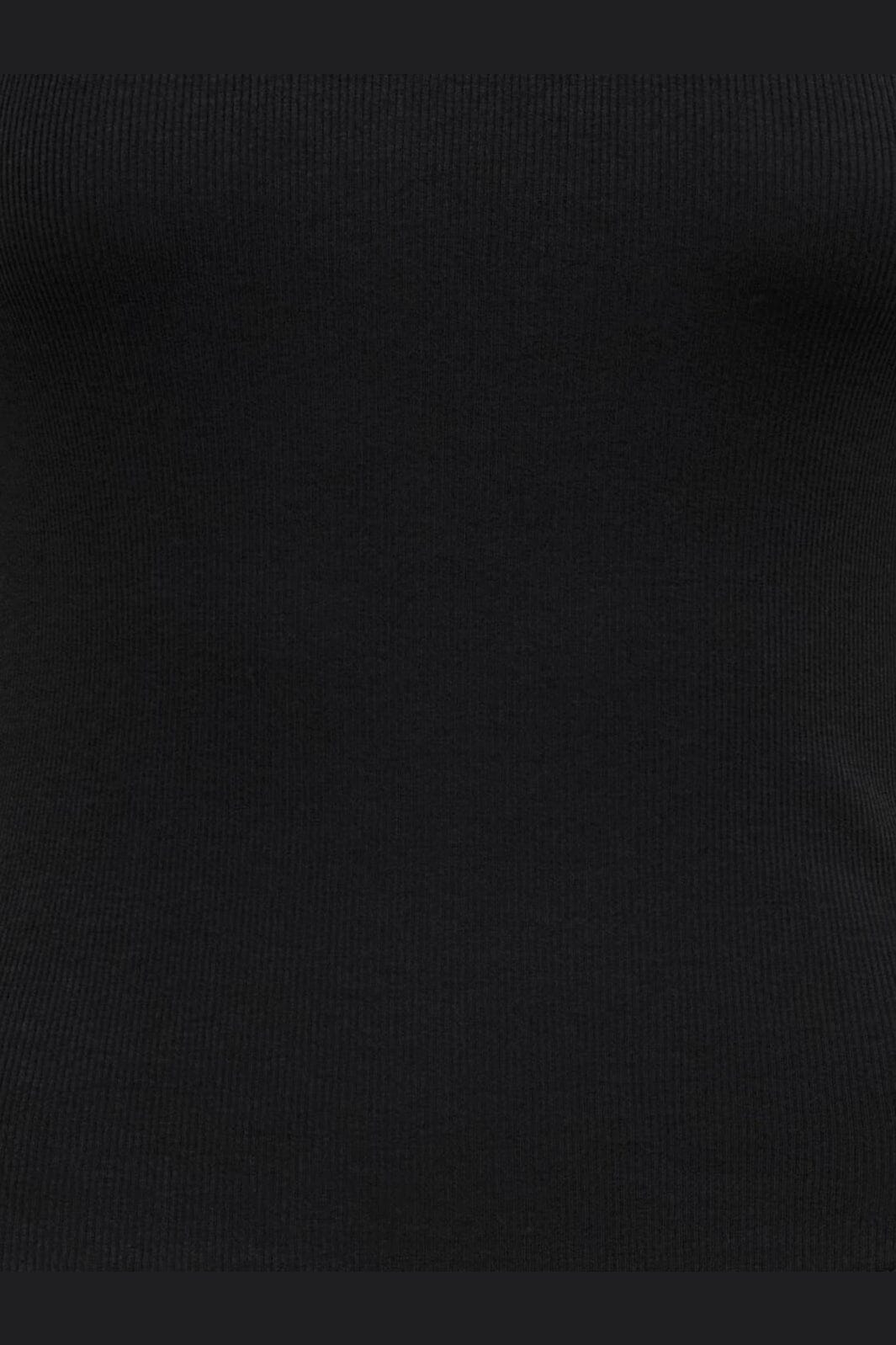 Only - Onljules L/S Detail Top - 5250303 Black