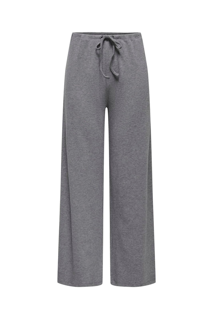 Only - Onljune Loose Pants - 5072556 Medium Grey Melange