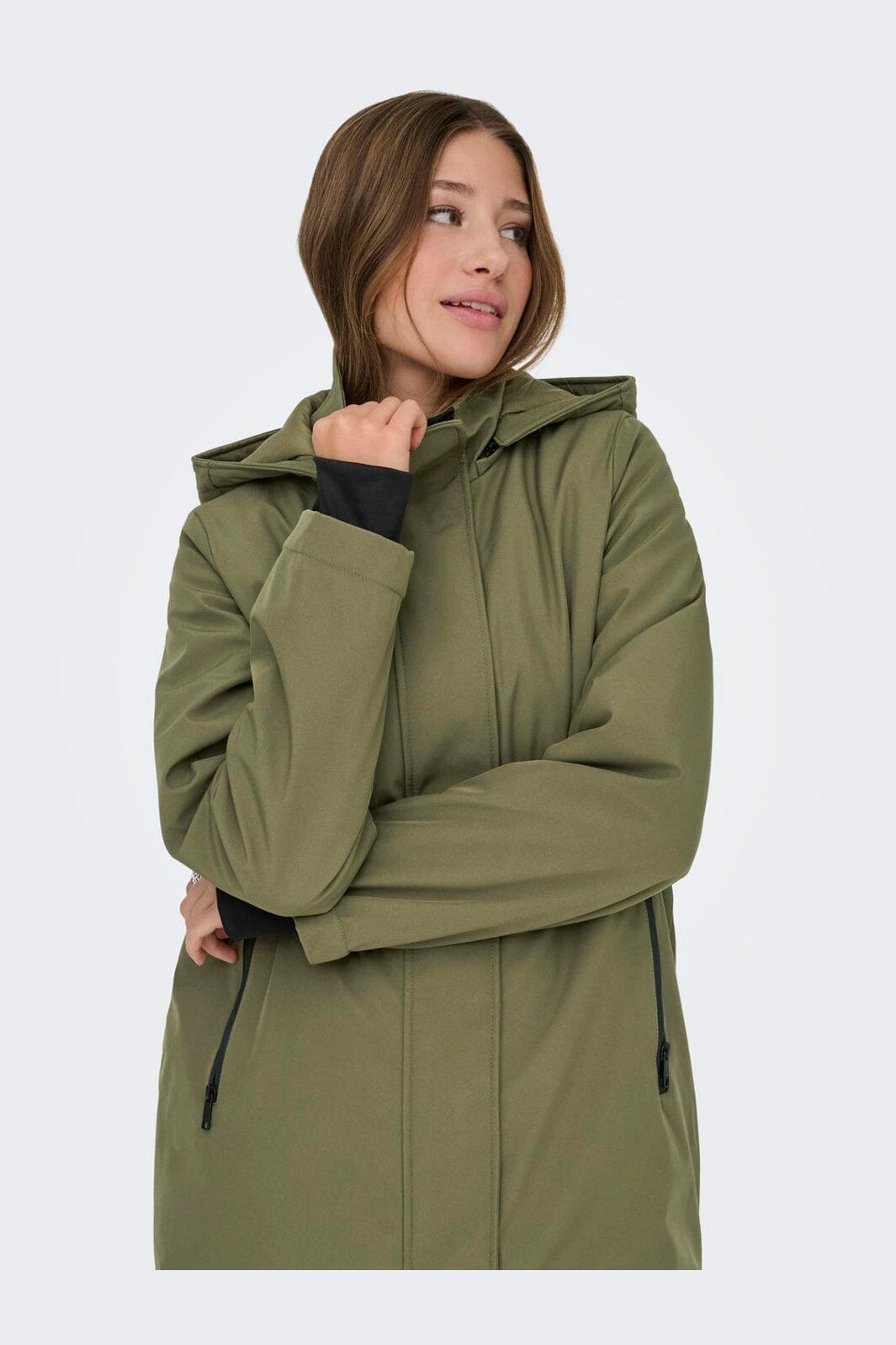 Only - Onlkara Parka Cc - 4903463 Stone Gray