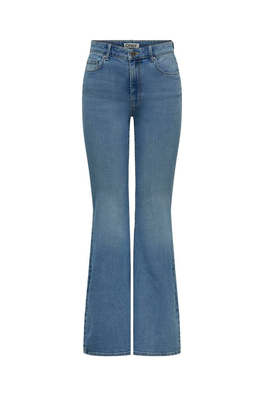 Only - Onllana Retro Flared Box - 4893232 Light Blue Denim