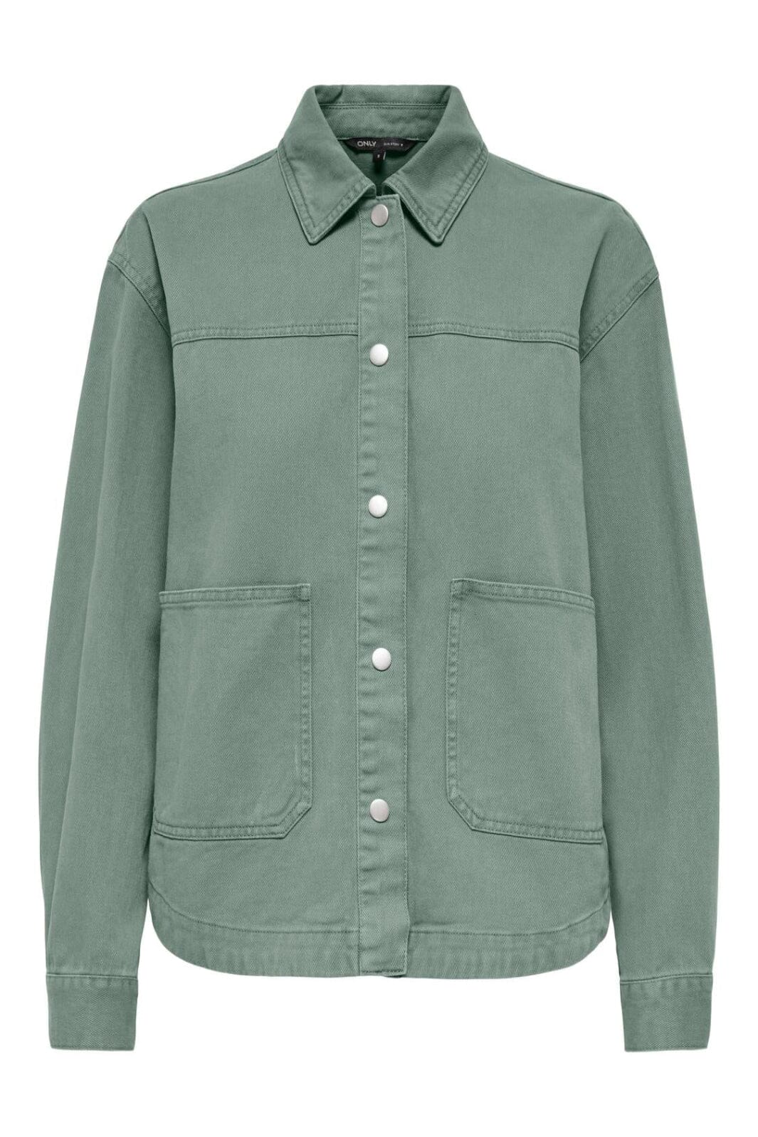 Only - Onllara Twill Jacket - 5079401 Lily Pad Jakker 