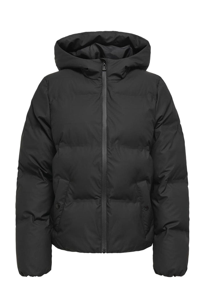 Only - Onllea Rain Puffer Short - 4771709 Black