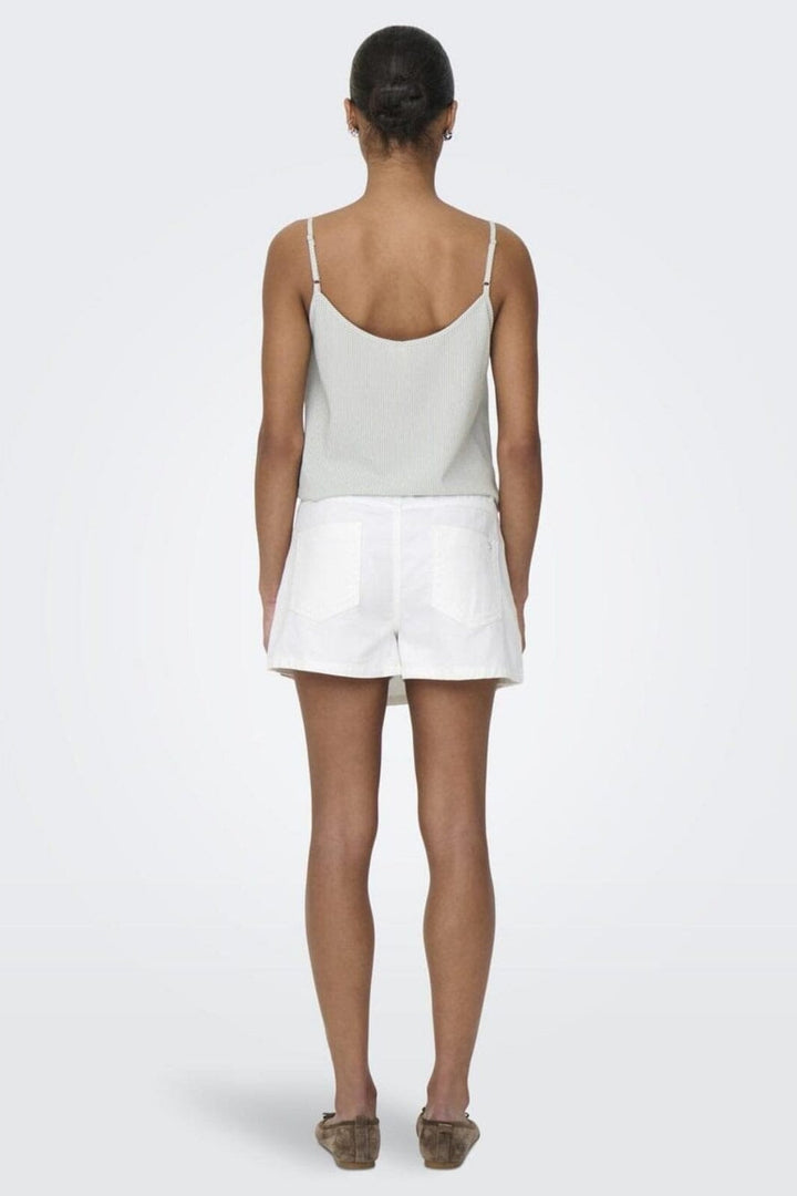 Only - Onllesly Reg Lb Skort - 4777813 White Denim