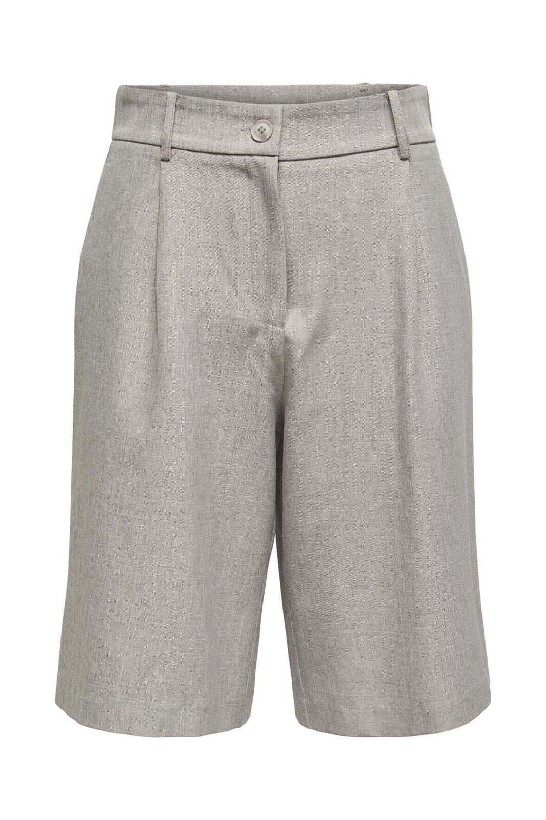 Only - Onllinda Life Mel Long Shorts Tlr 15351444 - 4788227 - Fungi W Melange