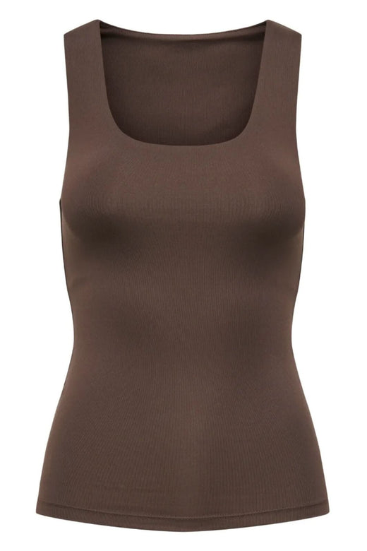Only - Onllone Life S/L 2-Way Top - 5072356 Seal Brown Toppe 