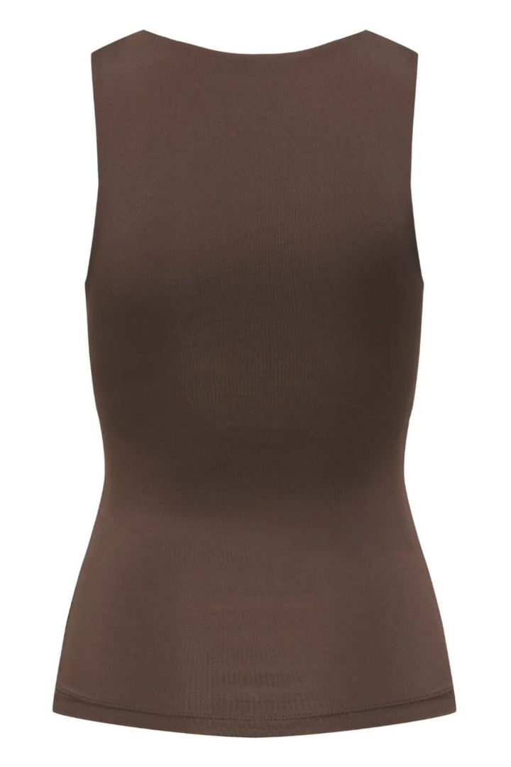 Only - Onllone Life S/L 2-Way Top - 5072356 Seal Brown Toppe 