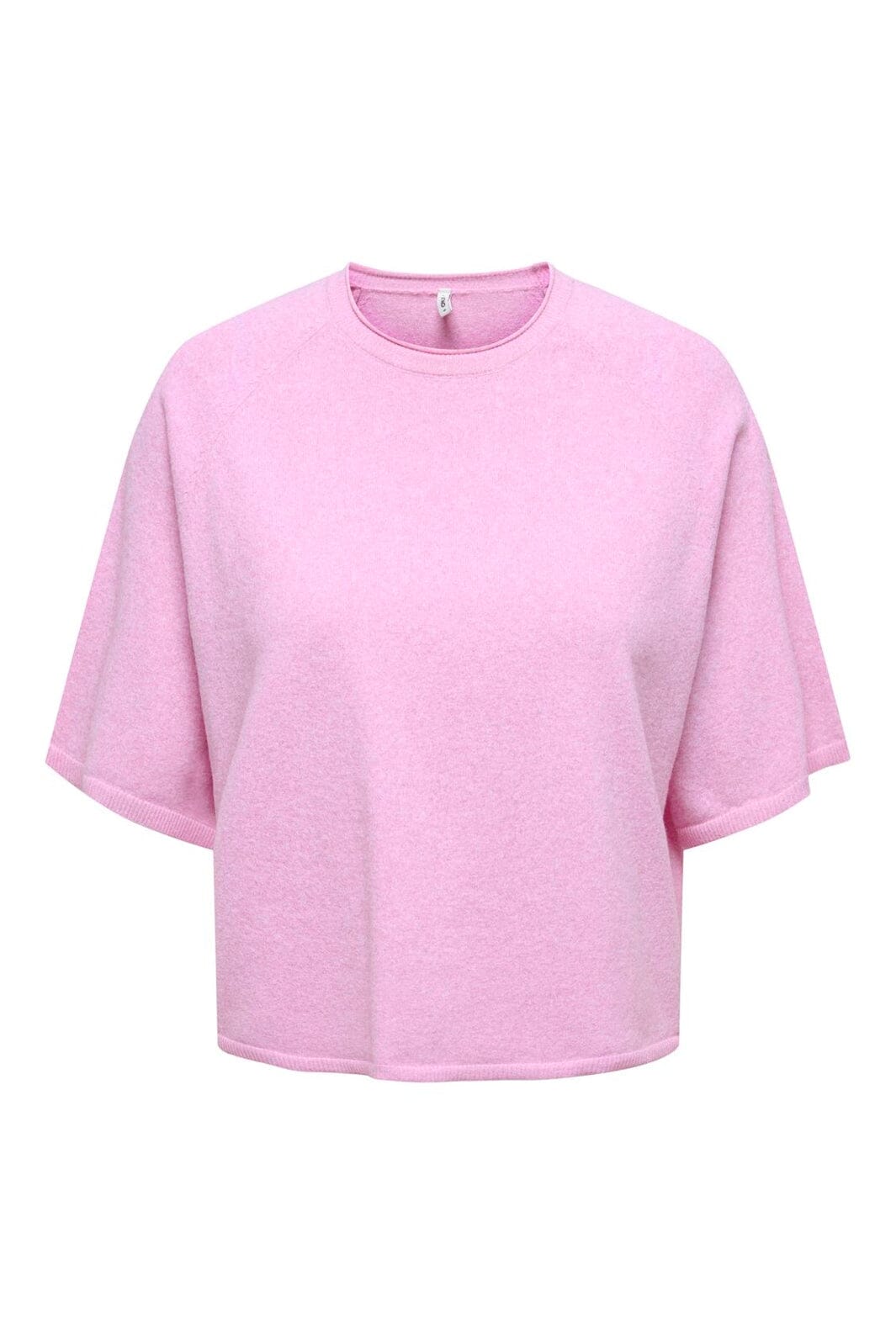 Only - Onlloyal 2/4 O-Neck Knt - 4983477 Super Pink Melange