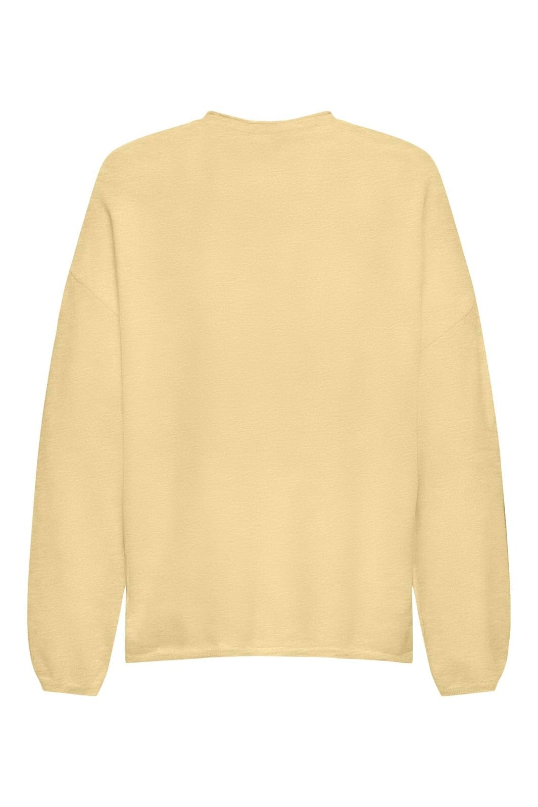 Only - Onlloyal Amalio Ls O-Neck Knt - 4982711 Sunlight Melange