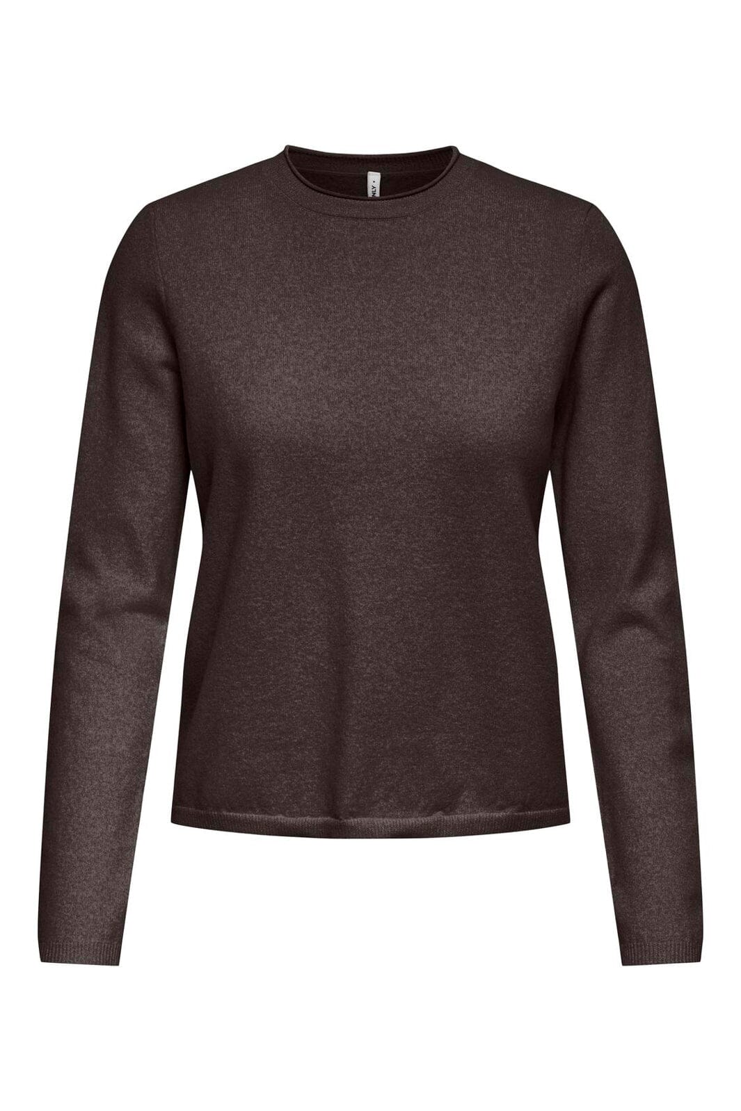 Only - Onlloyal Ls Oneck Knt - 5021300 Chocolate Torte Melange