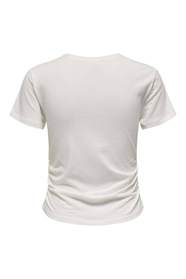 Only - Onllucy Life S/S Summer Top Box 15346760 - 4737445 - Cloud Dancer Malibu Florida