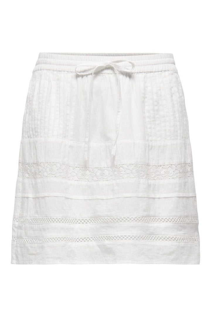 Only - Onllynden Short Skirt Ox - 4926148 Cloud Dancer