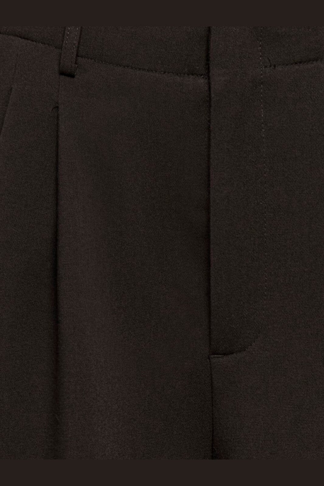 Only - Onllyon Wide Leg Culotte Pant - 5171629 Chocolate Torte
