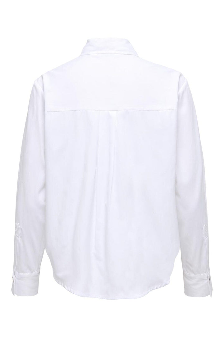 Only - Onllyra Oregon L/S Shirt - 4967434 Cloud Dancer