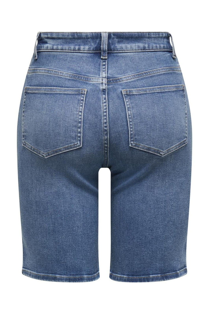 Only - Onlmadison Blush Shorts Cro 15346089 - 4800086 - Medium Blue Denim
