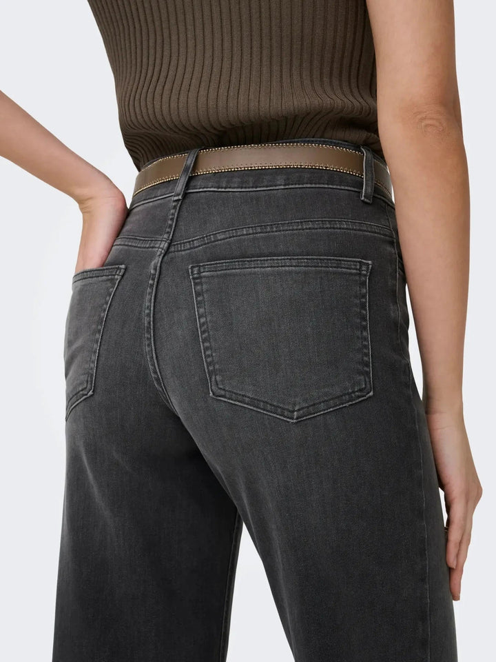 Only - Onlmadison Blush Wd Db Bt Sik221 - 4948178 Washed Black Jeans 