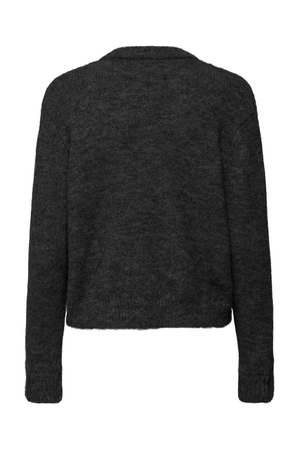 Only - Onlmaggie Life Ls Button Cardigan Cc Knt - 4853218 Black