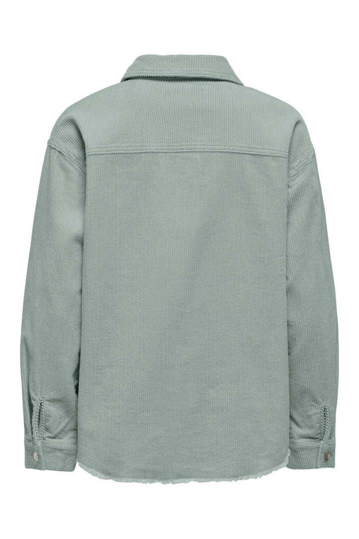 Only - Onlmaiko-Bitten L/S Cord Shacket Cc - 4983305 Jadeite