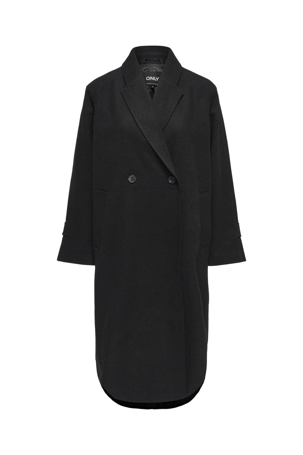 Only - Onlmaisy Oversized Wool Coat - 4951406 Black Solid