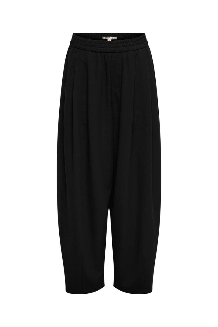 Only - Onlmariela Life Baggy Barrel Pant - 4963852 Black
