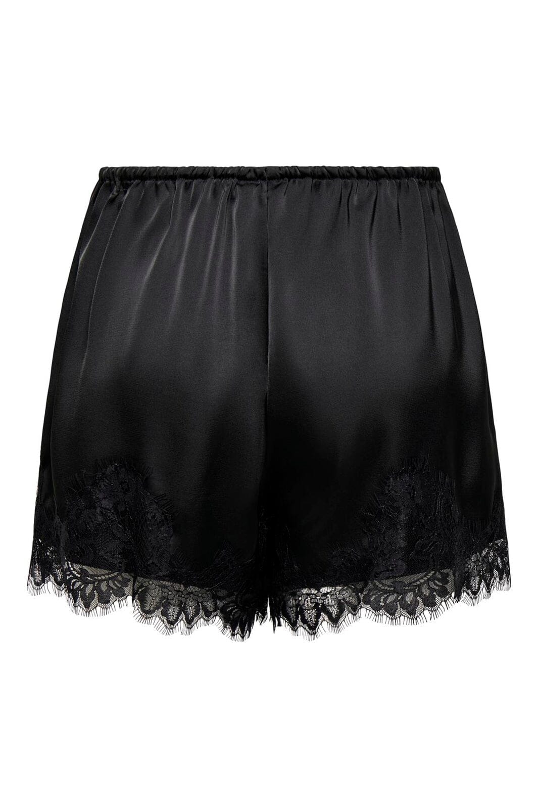 Only - Onlmenus Lace Satin Shorts - 5131877 Black Black Lace