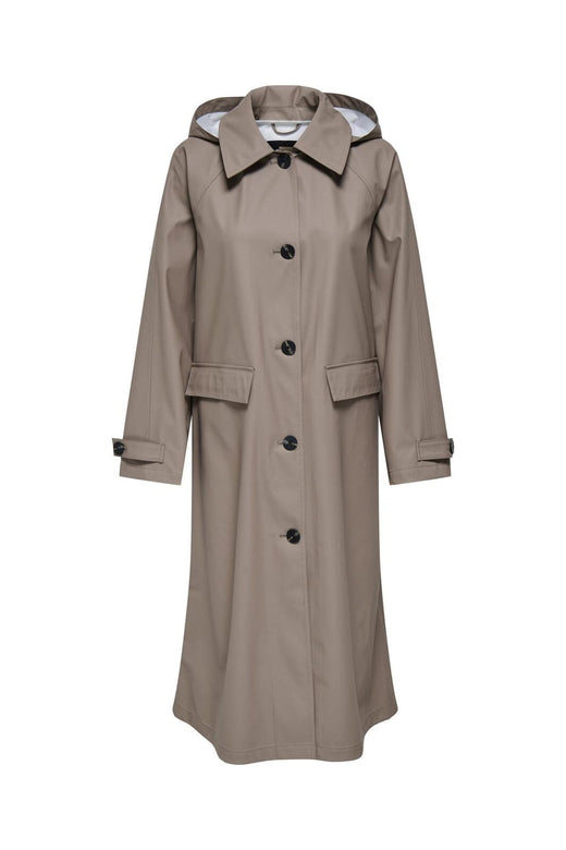 Only - Onlmoss Function Raincoat - 4832831 Walnut