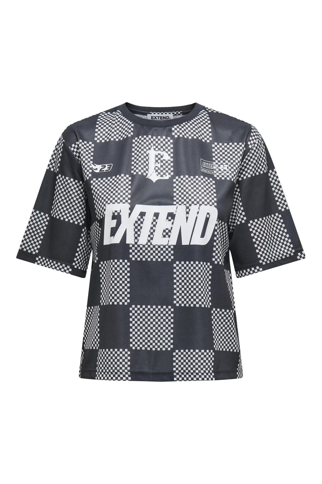 Only - Onlmoto S/S Racing T-Shirt Xt - 4723290 Black W White