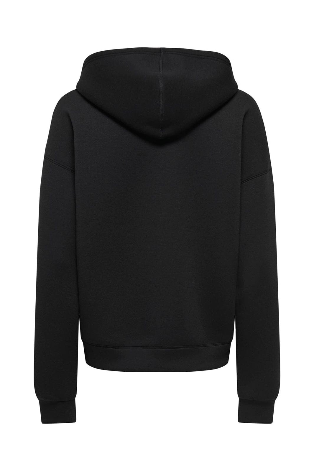 Only - Onlnaomi L/S Two-Way Zip Hoodie Swt - 5112666 Black