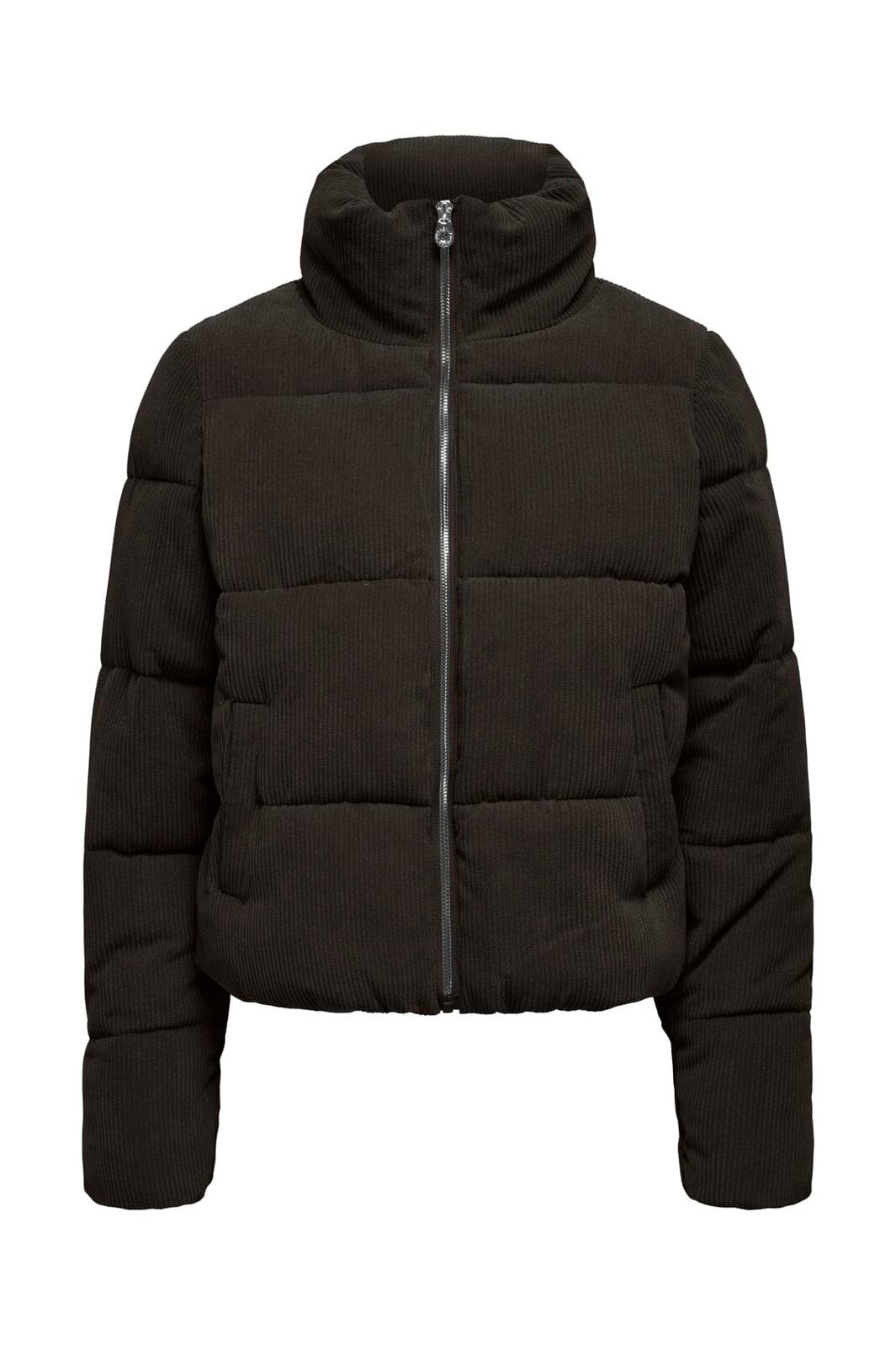 Only - Onlnewdolly Corduroy Puffer - 5118407 Chocolate Torte Big Corduroy Pattern