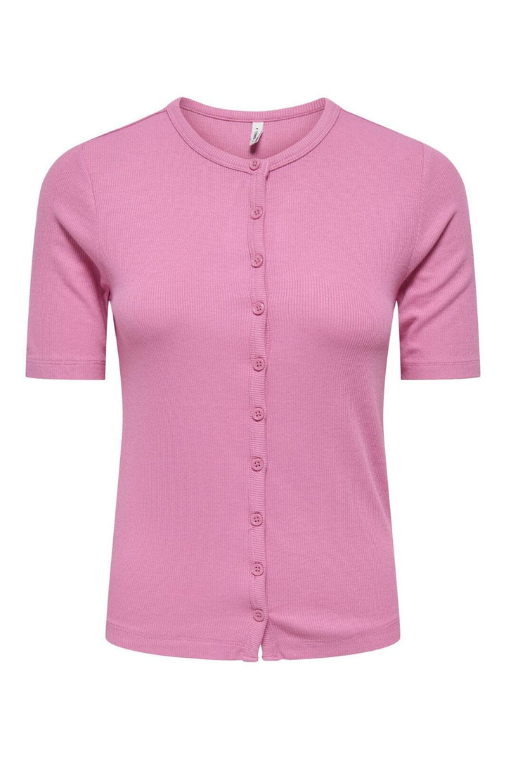 Only - Onlnora S/S Cardigan - 4978431 Wild Orchid