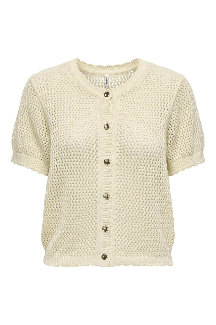 Only - Onlpaula 2/4 O-Neck Cardigan - 4710573 Birch