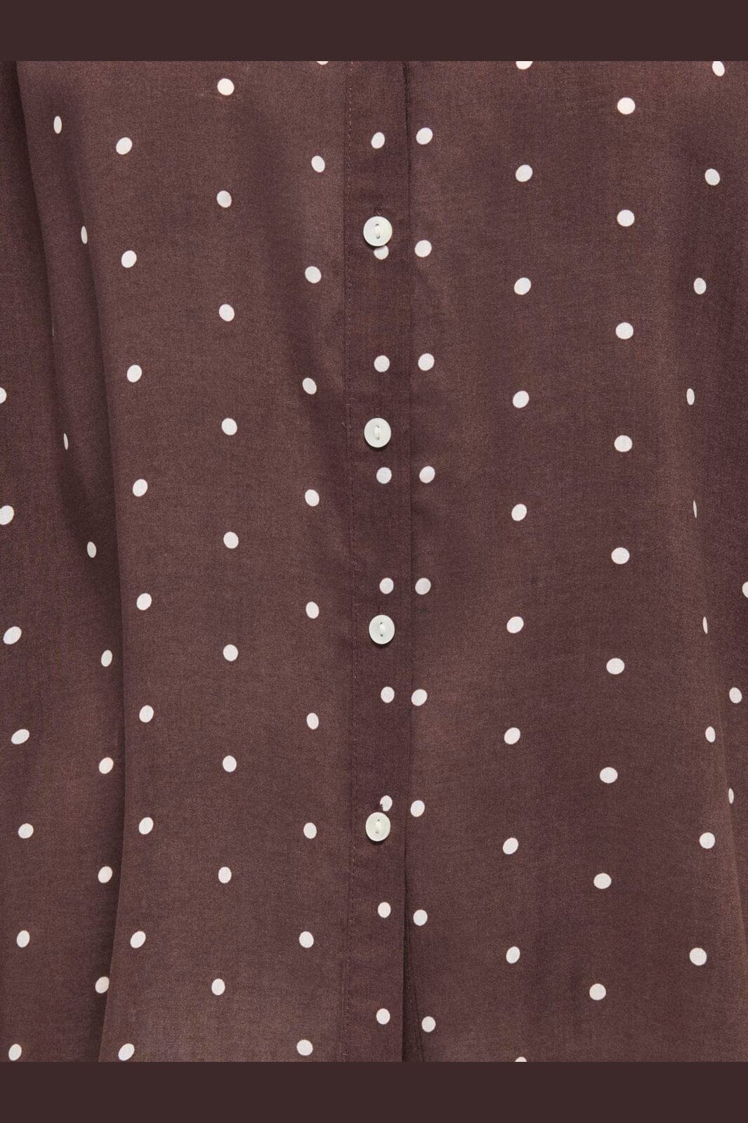 Only - Onlraya 3/4 Shirt - 5096811 Deep Mahogany Dots