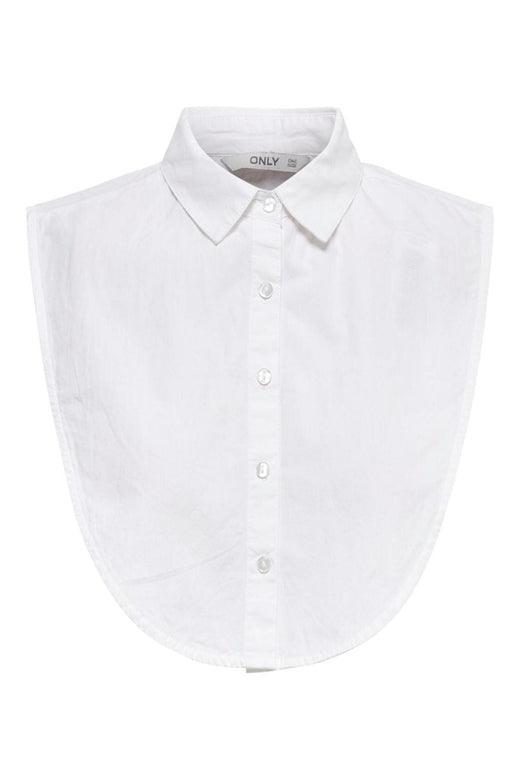 Only, Onlshelly Life Weaved Collar Acc, Bright White