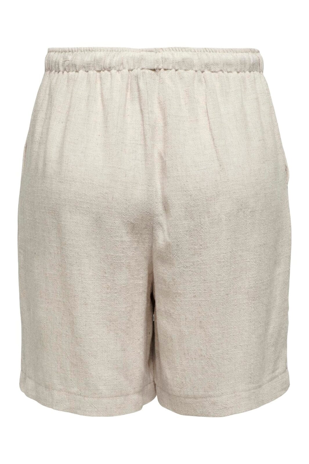 Only - Onlsiesta Pull-Up Lin Bl Shorts - 4597039 Moonbeam