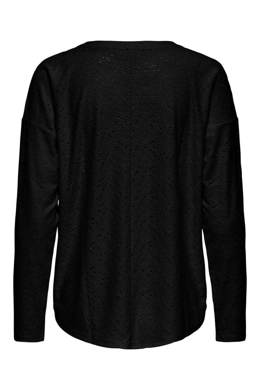 Only - Onlsmilla Life L/S Top - 5013032 Black