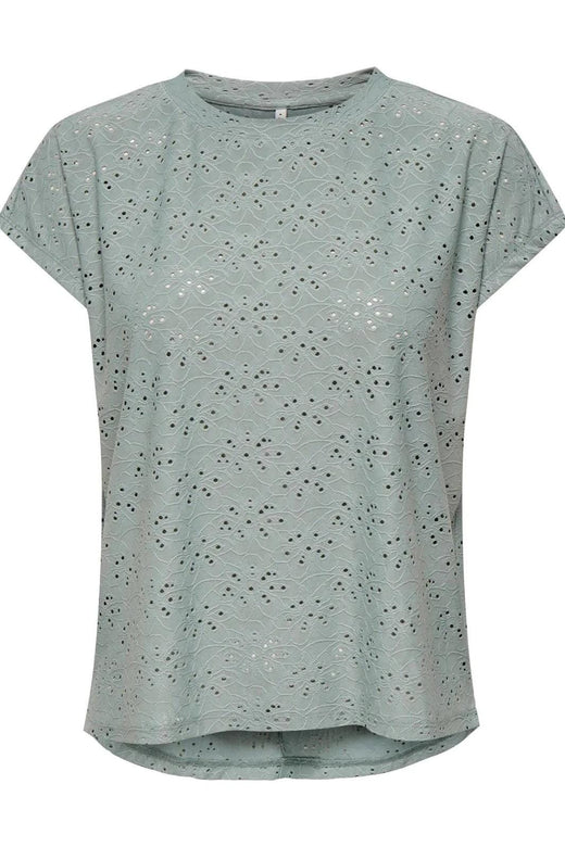 Only - Onlsmilla Life S/S Top - 4732133 Abyss T-shirts 