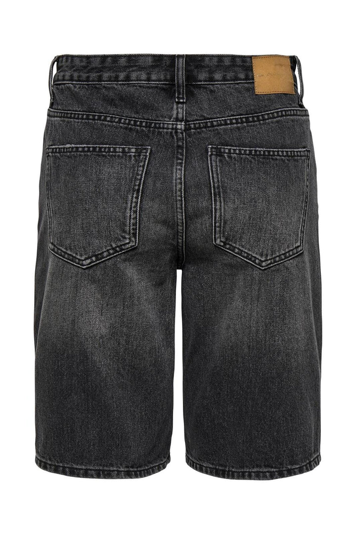 Only - Onlsonny Wide Shorts 15256709 - 4731041 - Washed Black