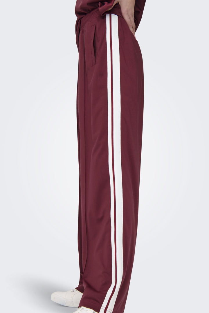 Only - Onlsports Pant Ub Swt - 4832798 Ruby Wine Bukser 