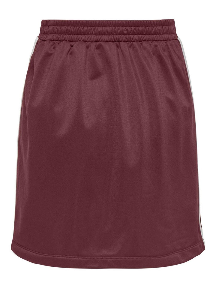 Only - Onlsports Short Skirt Ub Swt - 4832799 Ruby Wine