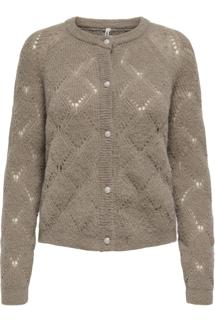 Only - Onlsusia Life Ls Structu Cardigan Cc Knt - 4777082 Fungi Cardigans 
