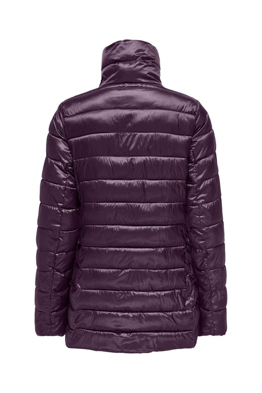 Only - Onlvega Life Fitted Quilt Coat Cc - 4852286 Mauve Wine
