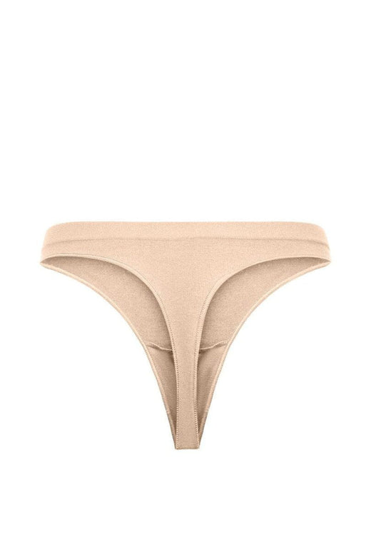 Only - Onlvicky Rib Seamless Thong Acc - 4792326 Peach Taffy