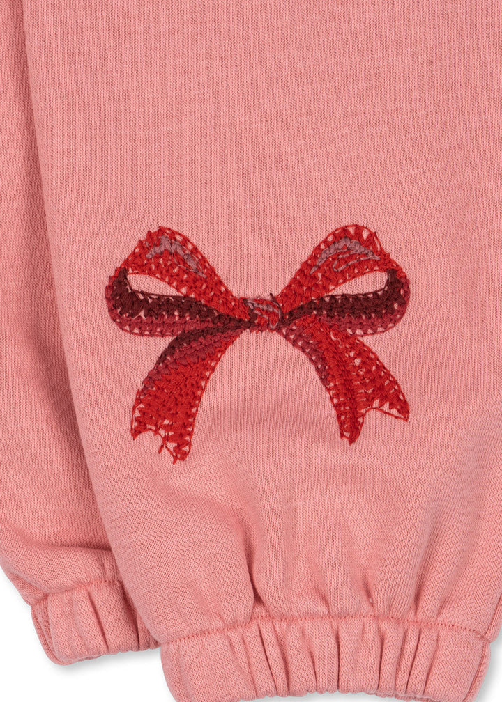 Konges Sløjd - Lou Bow Sweat Pants Ocs Ks104342 - Strawberry Ice