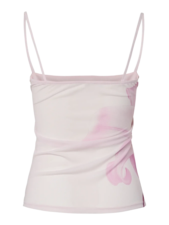 Pieces - Pcalbi Sl Strap Top - 5109239 Roseate Spoonbill Flower Toppe 