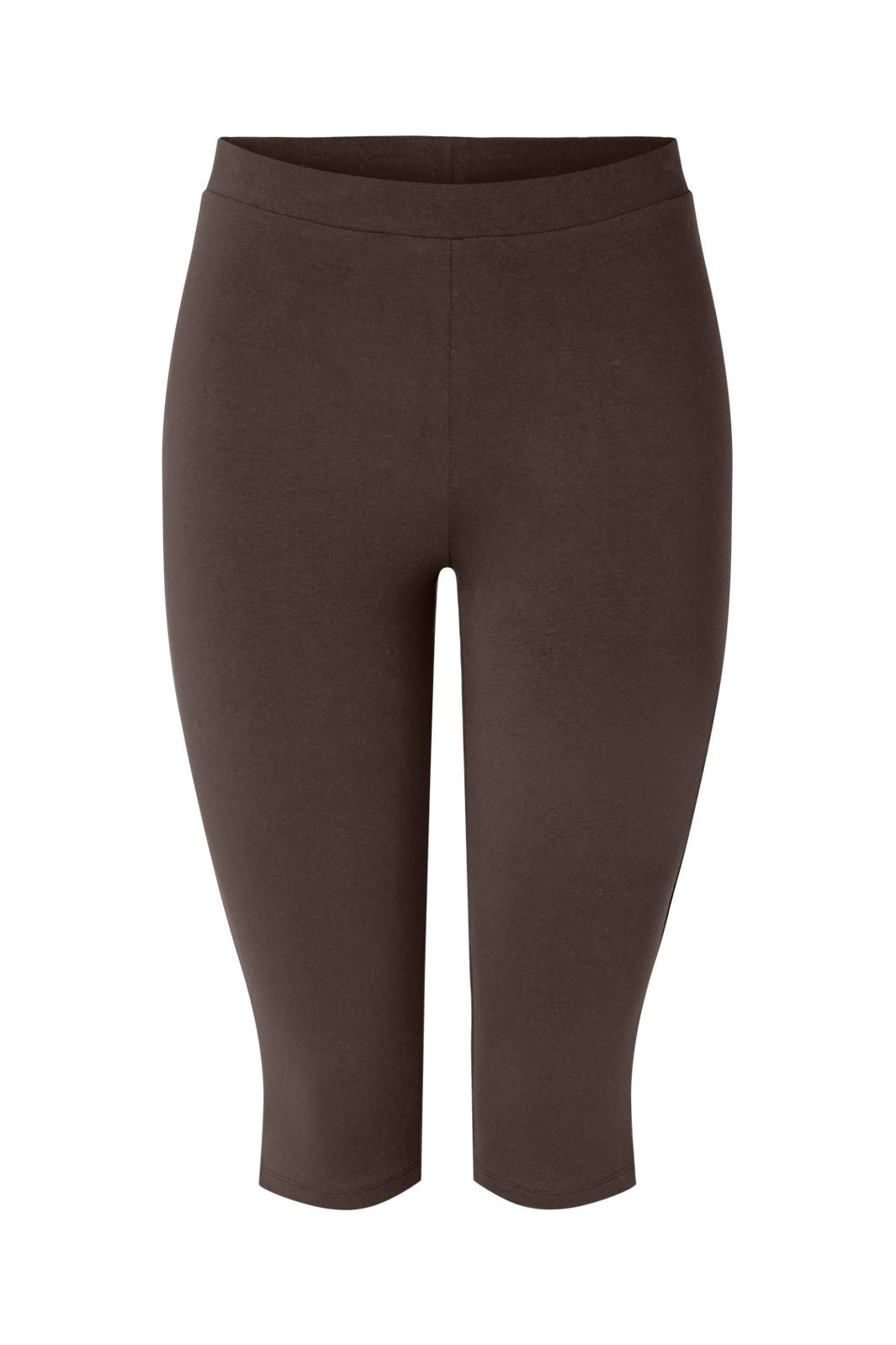 Pieces - Pcalli Capri Leggins Dm - 5260916 Hot Fudge