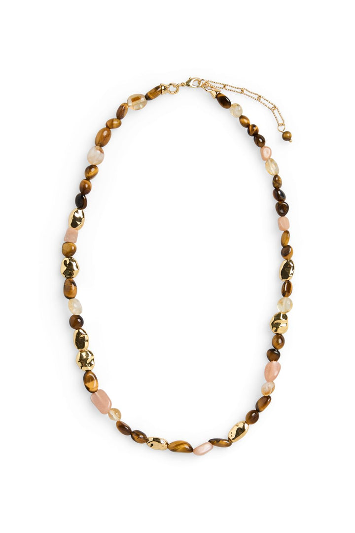 Pieces - Pcamalia Necklace - 4889391 Gold Colour Multi