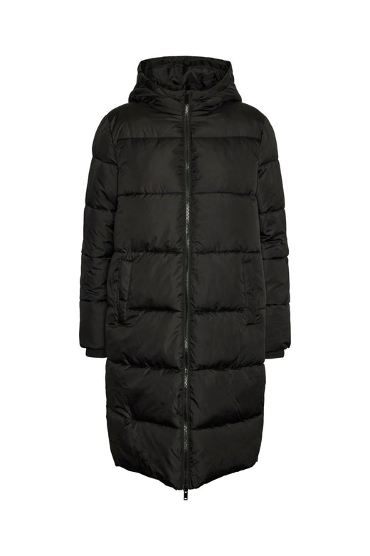 Pieces - Pcbee New Long Puffer Jacket - 3718779 Black