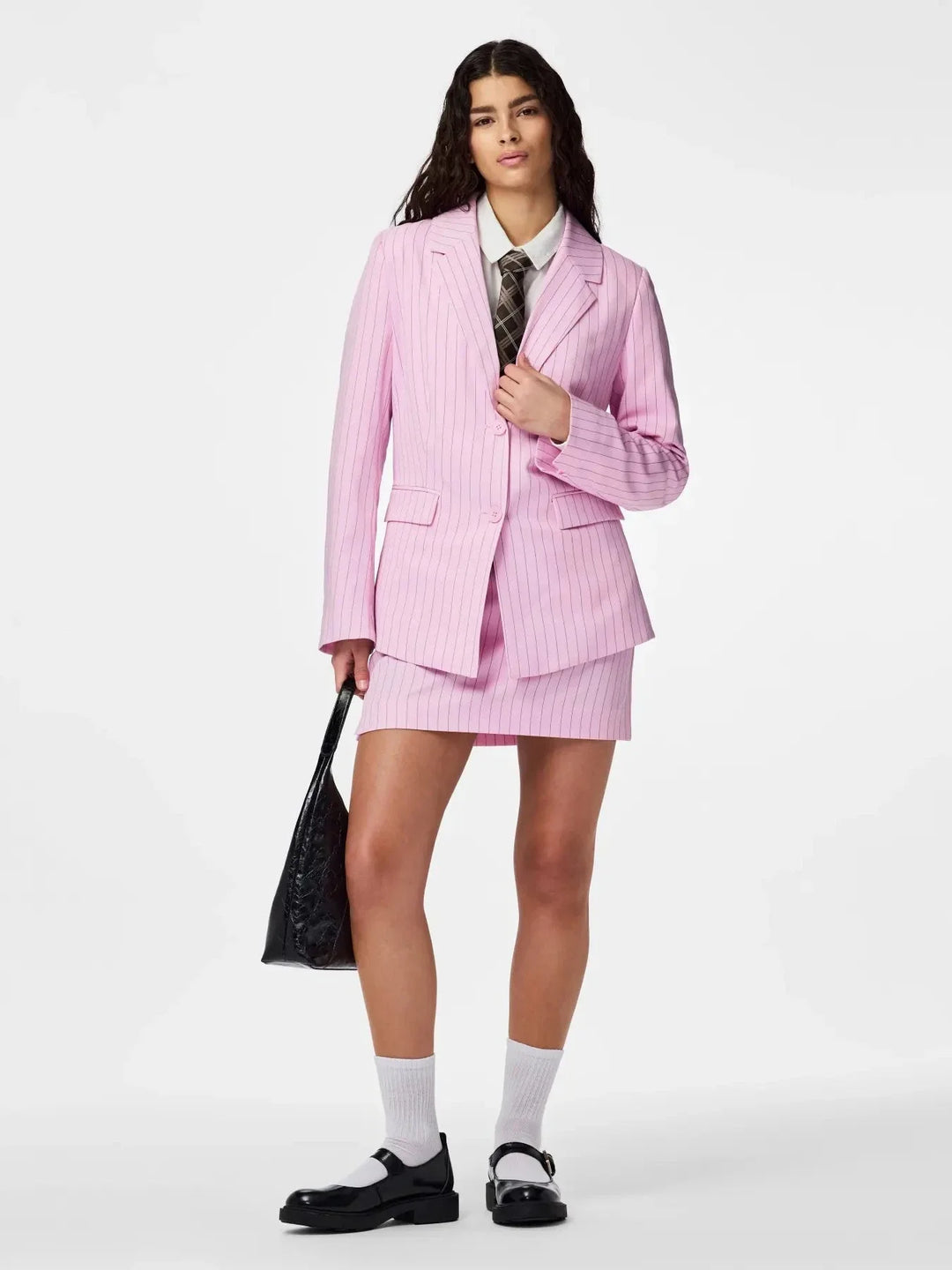 Pieces - Pcbellis Blazer - 4964382 Roseate Spoonbill White Blazere 