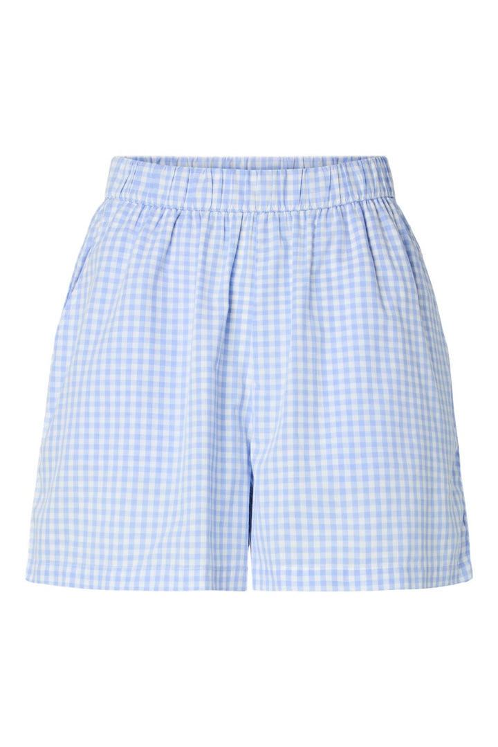 Pieces - Pcbibby Shorts - 5008801 Hydrangea Cloud Dancer