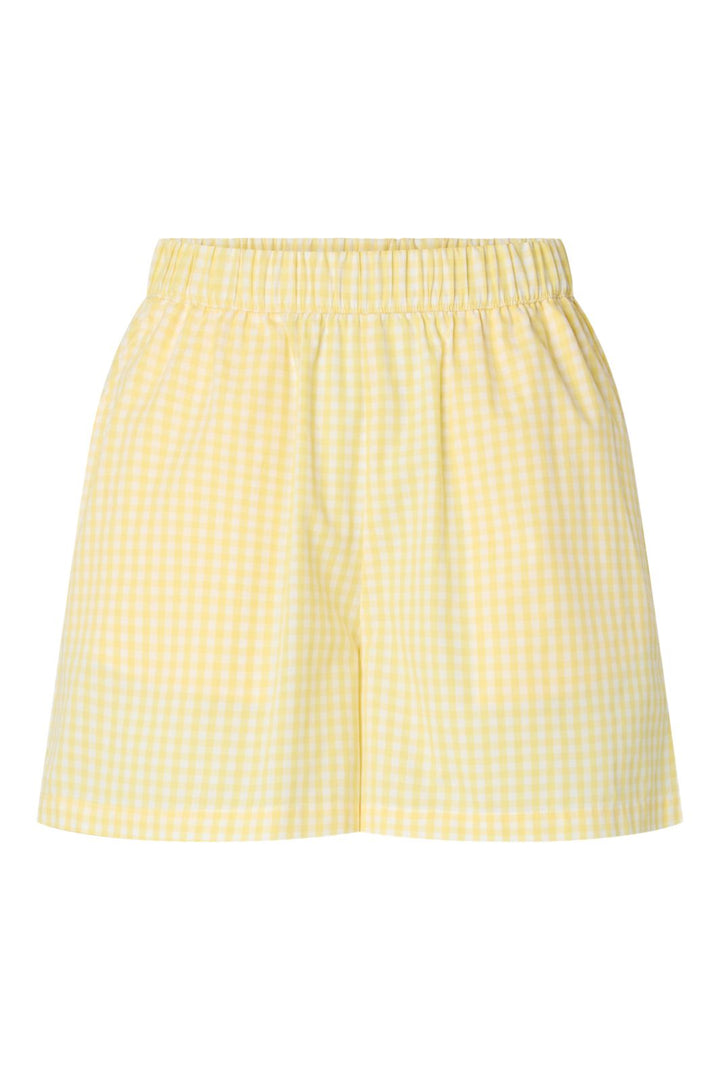 Pieces - Pcbibby Shorts - 5008802 Lemon Drop Cloud Dancer